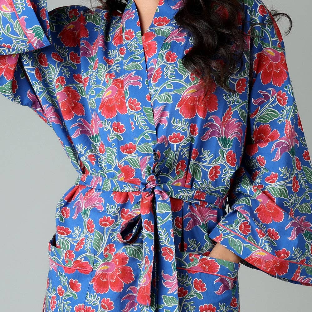 Clarence Indigo Robe:M