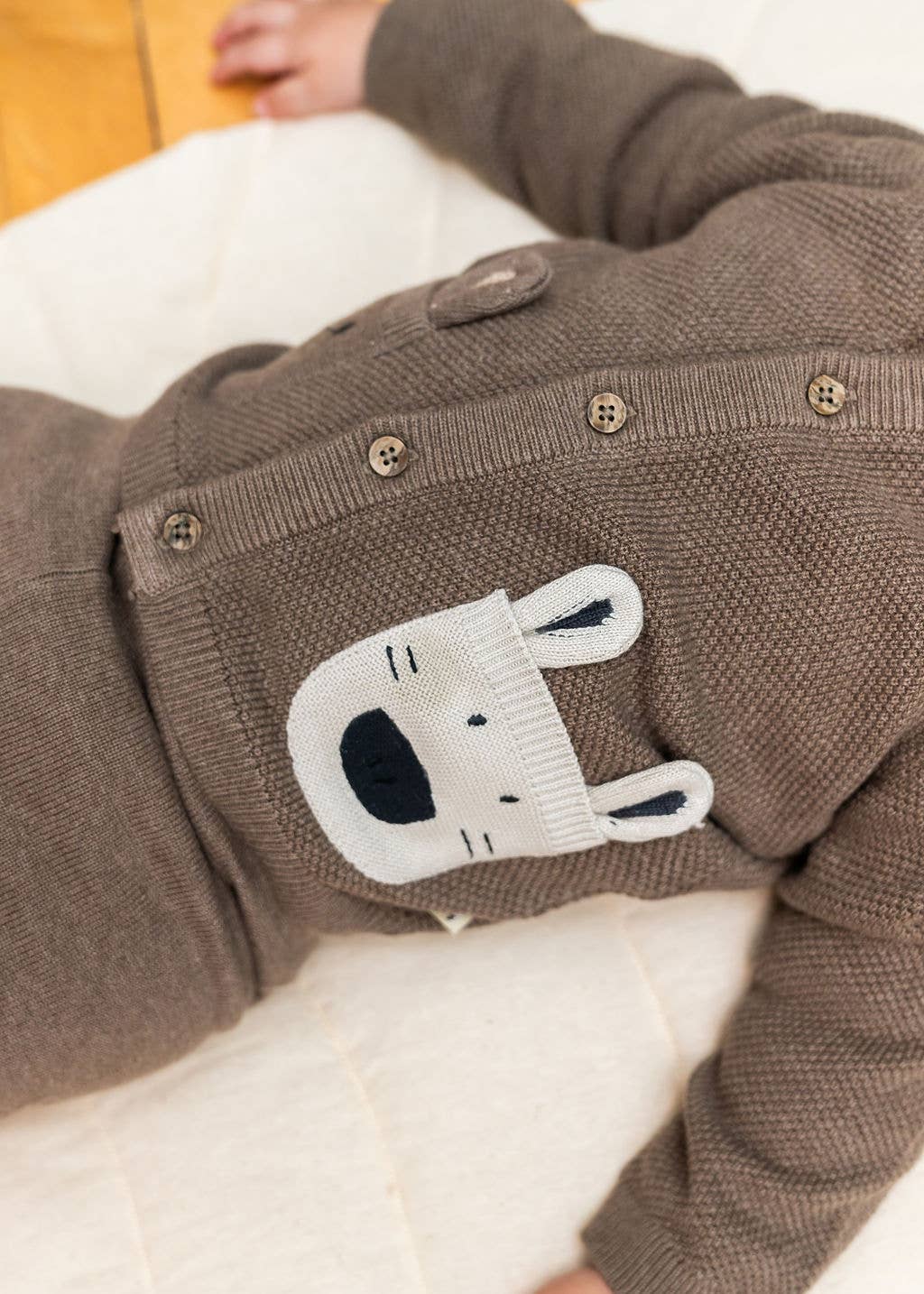 Animal Pocket Cardigan 3-6M