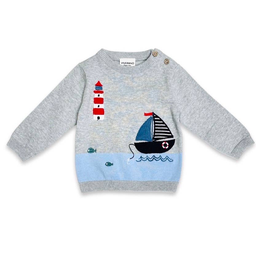 Lighthouse Set Grey 6-12M