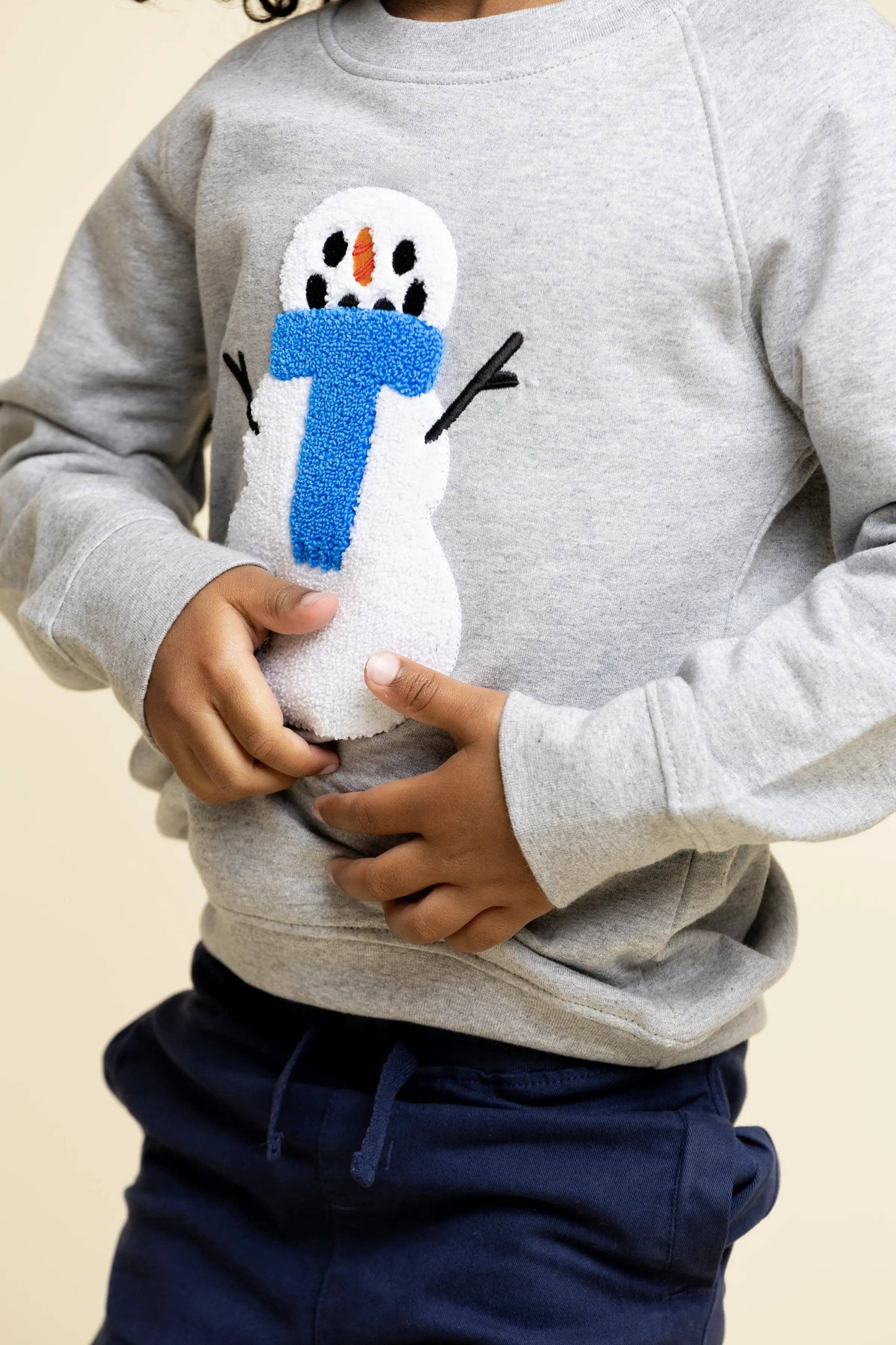 Sweatshirt Snowmen: 12-18m