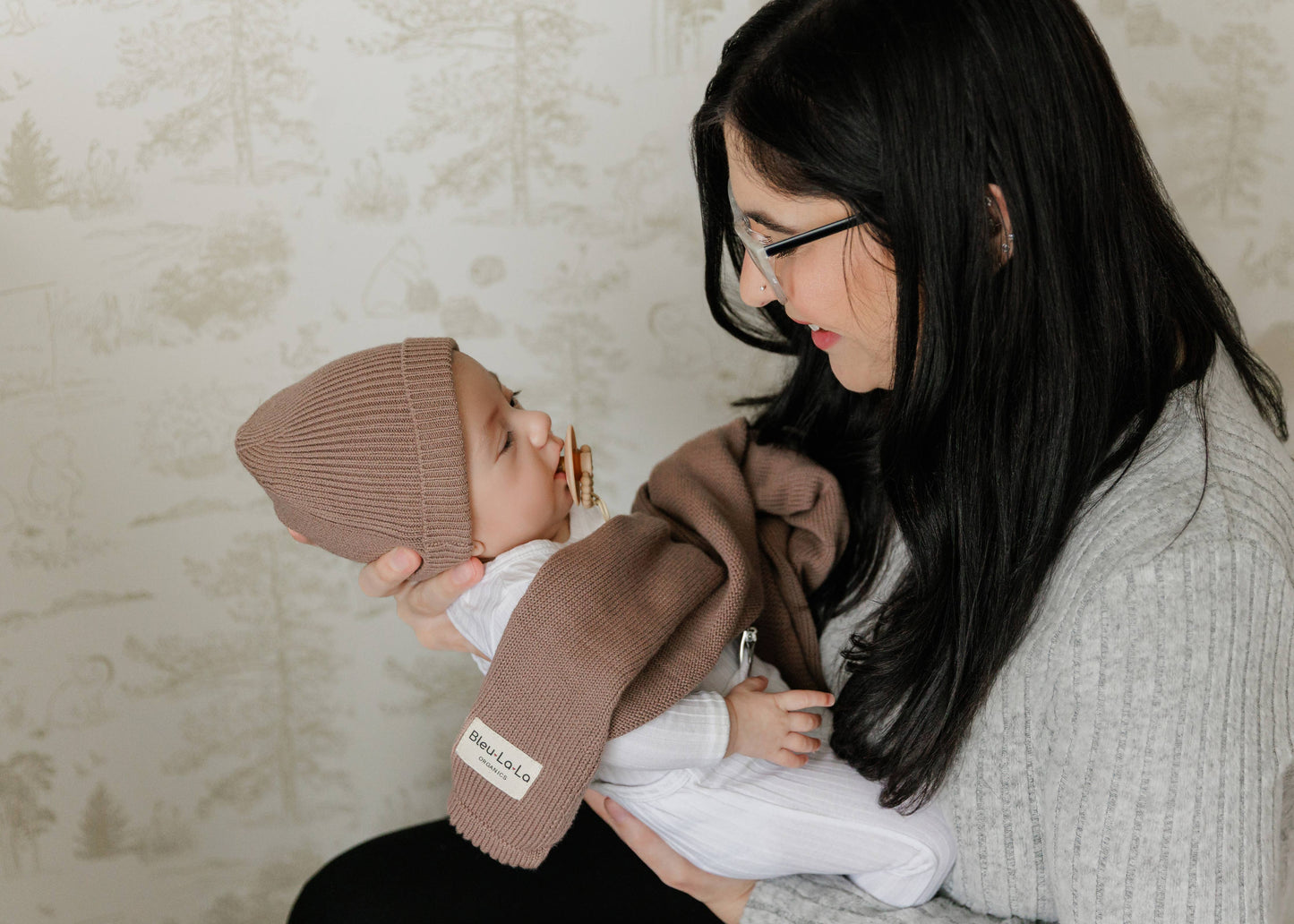 Blanket + Hat Boxed Gift Set: Blush Pink