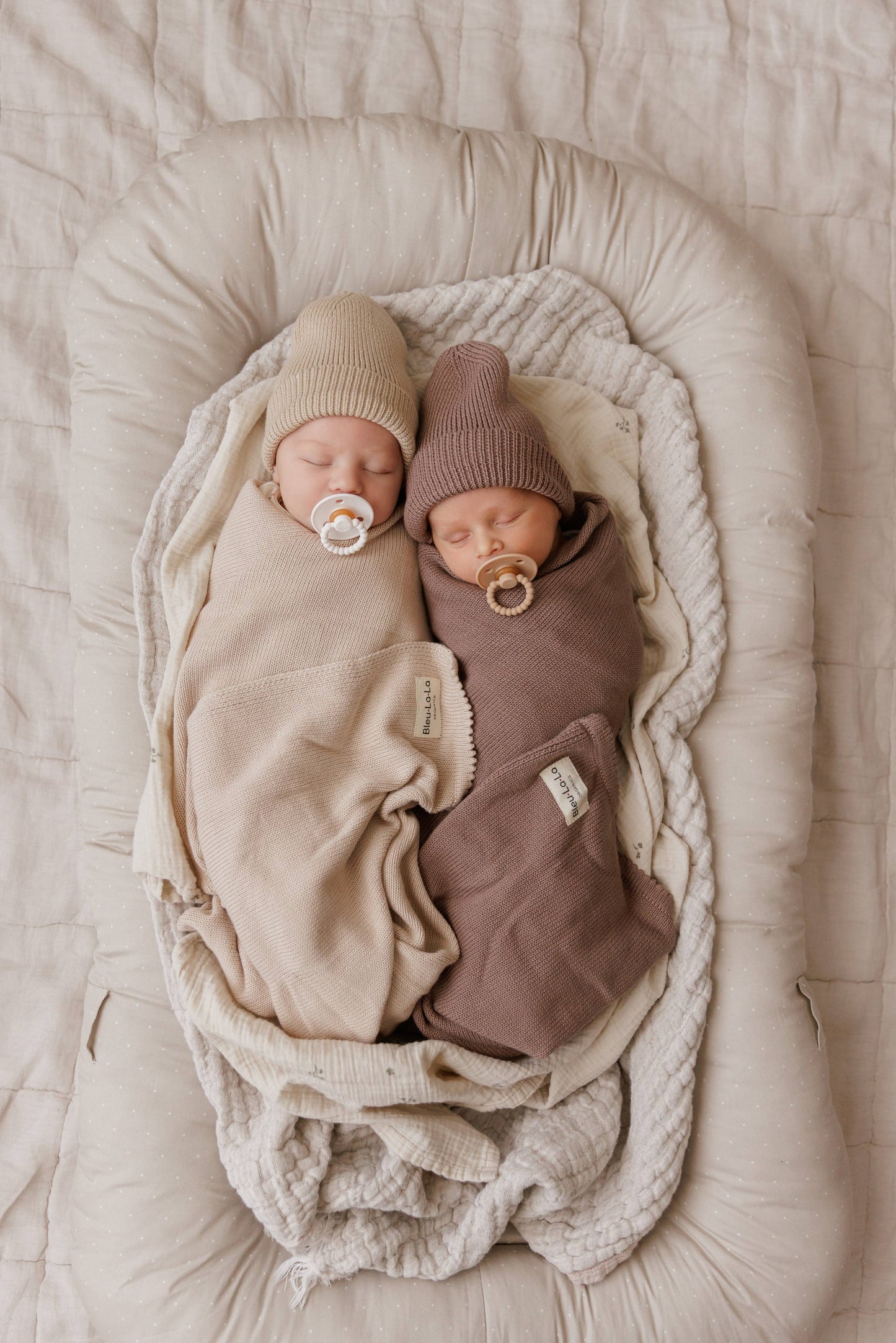 Blanket + Hat Boxed Gift Set: Blush Pink