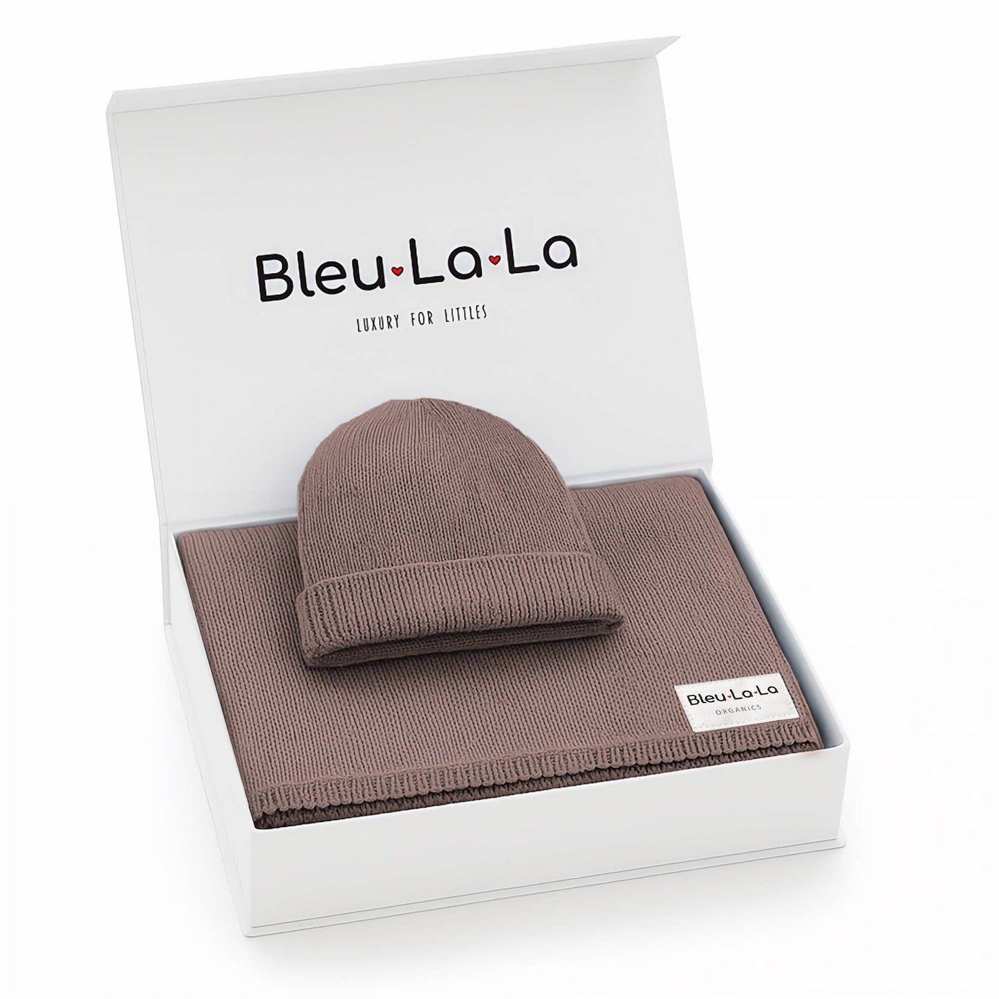 Blanket + Hat Boxed Gift Set: Blush Pink