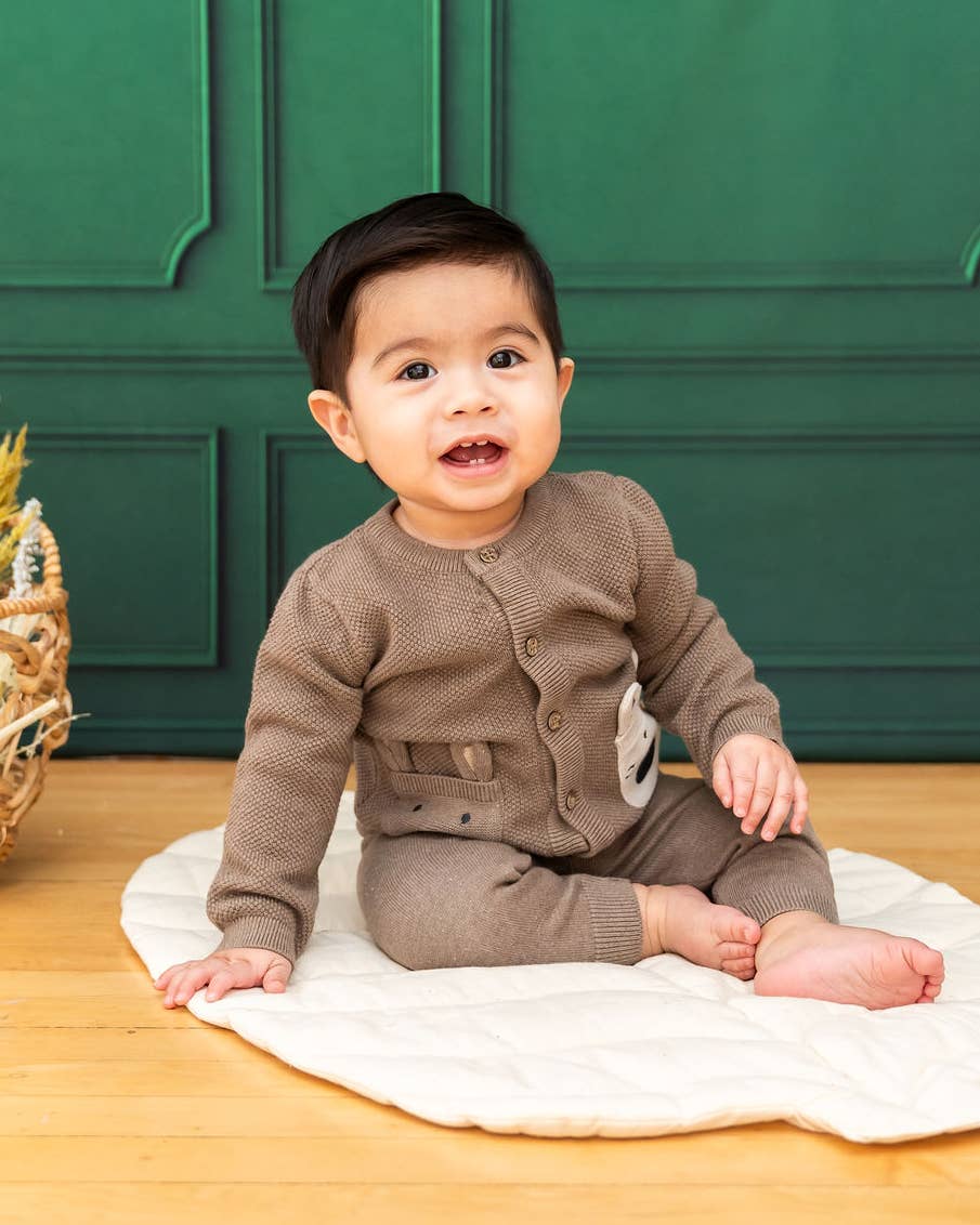 Animal Pocket Cardigan 18-24M