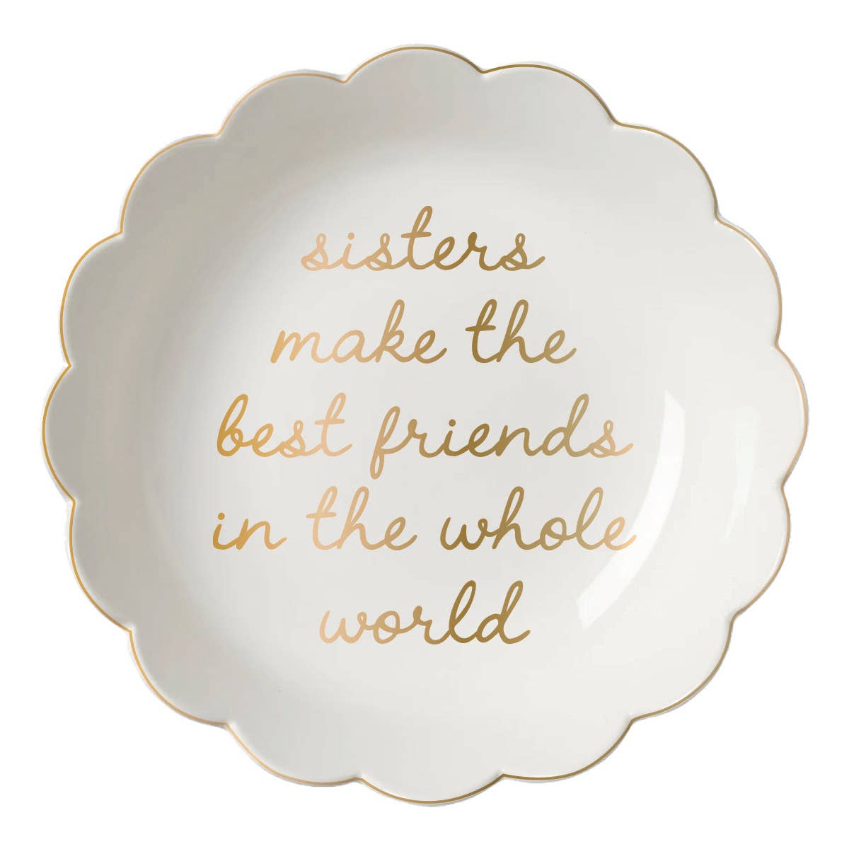 Sisters Scallop Trinket Tray