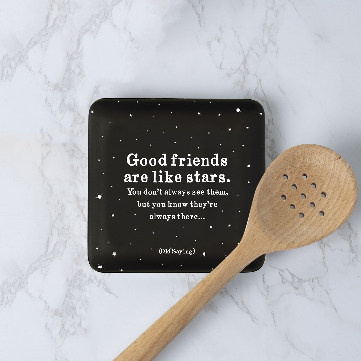 Trinket Dish Good Friends Stars
