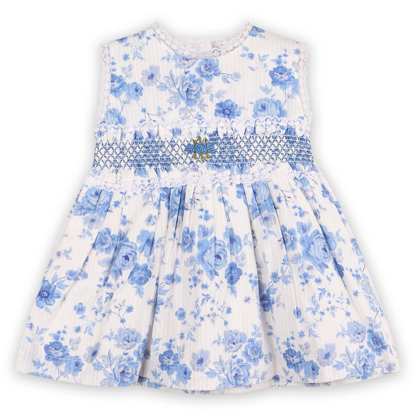 Smocked Baby Dress + Bloomer 18-24M