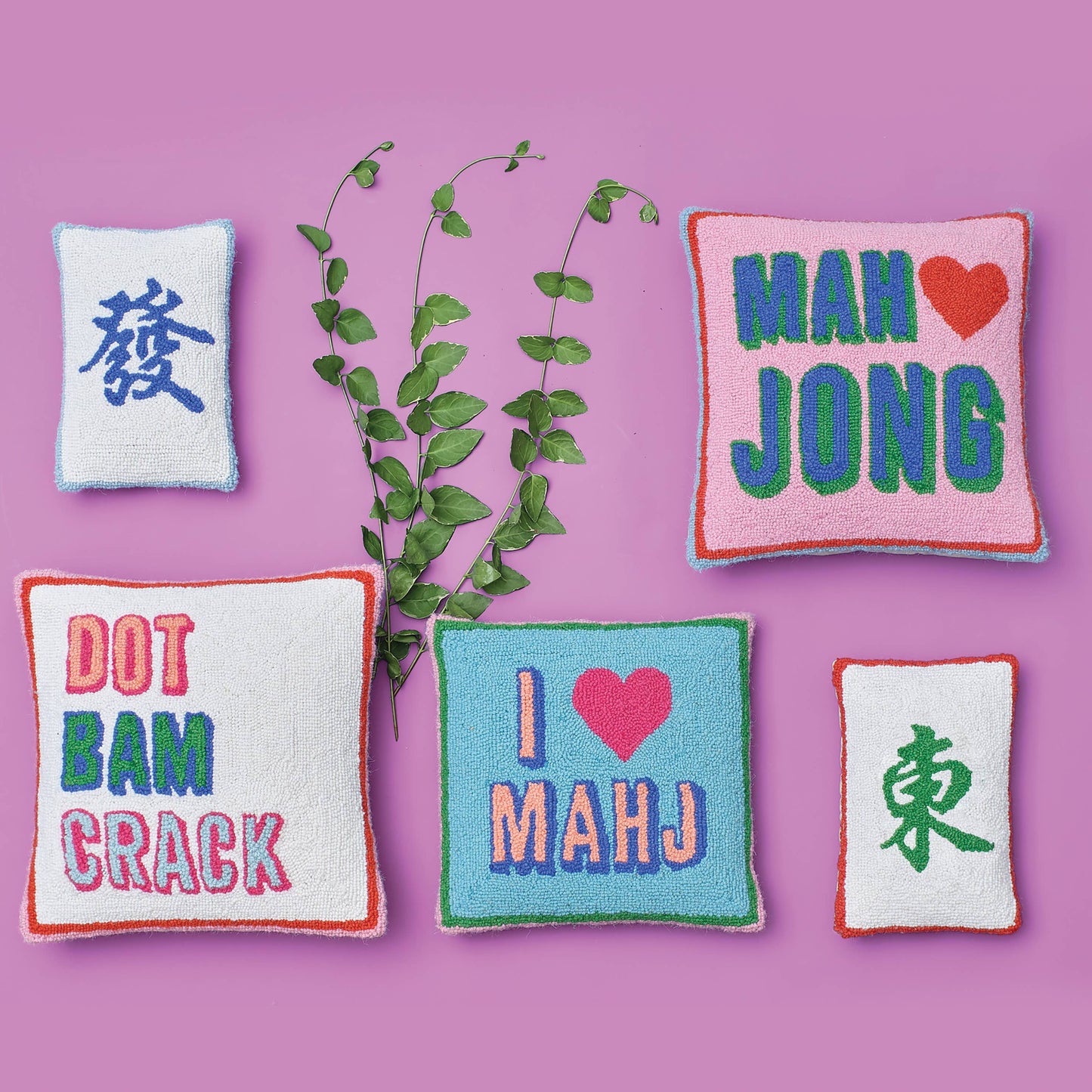I Love Mahj Pillow