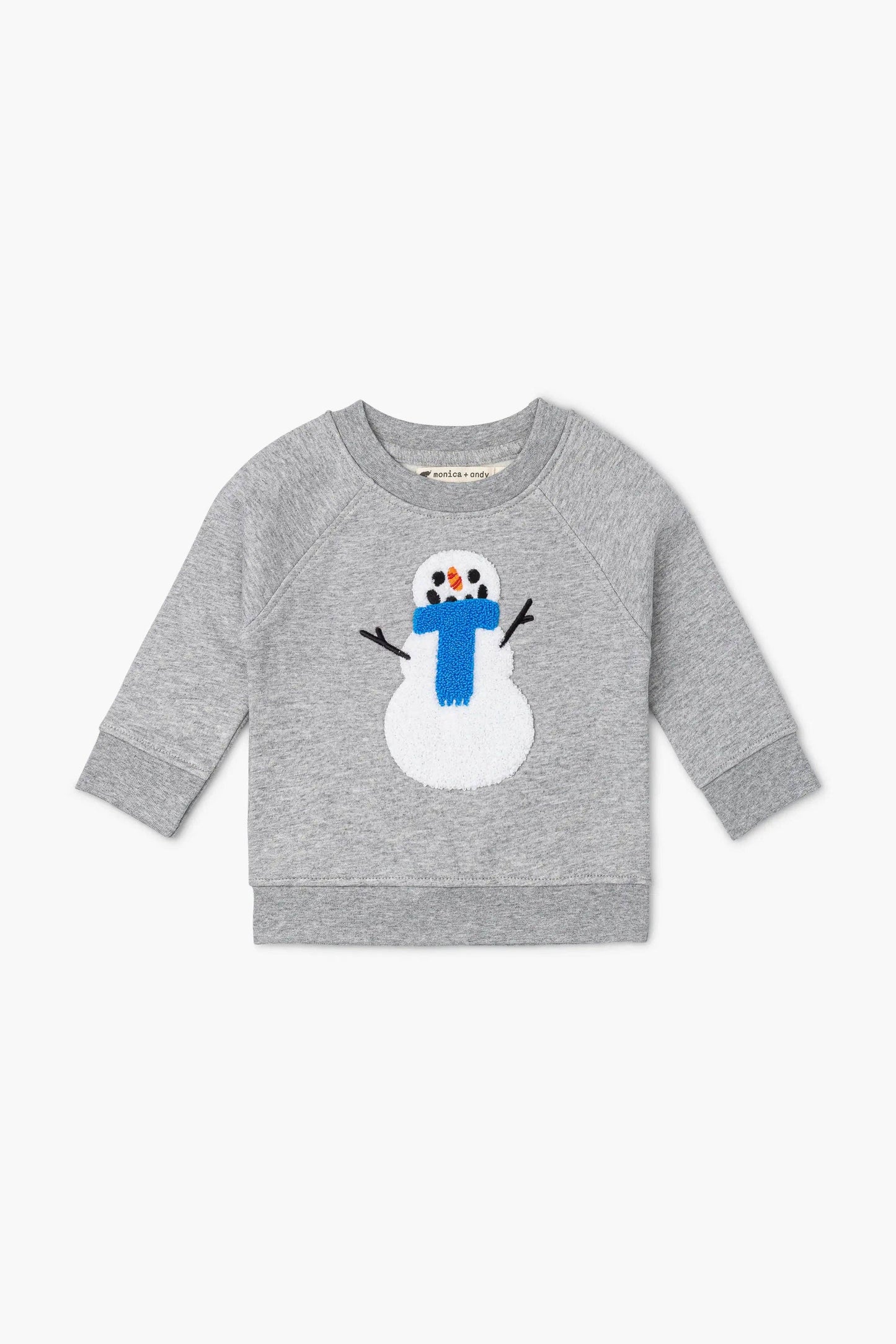 Sweatshirt Snowmen: 12-18m