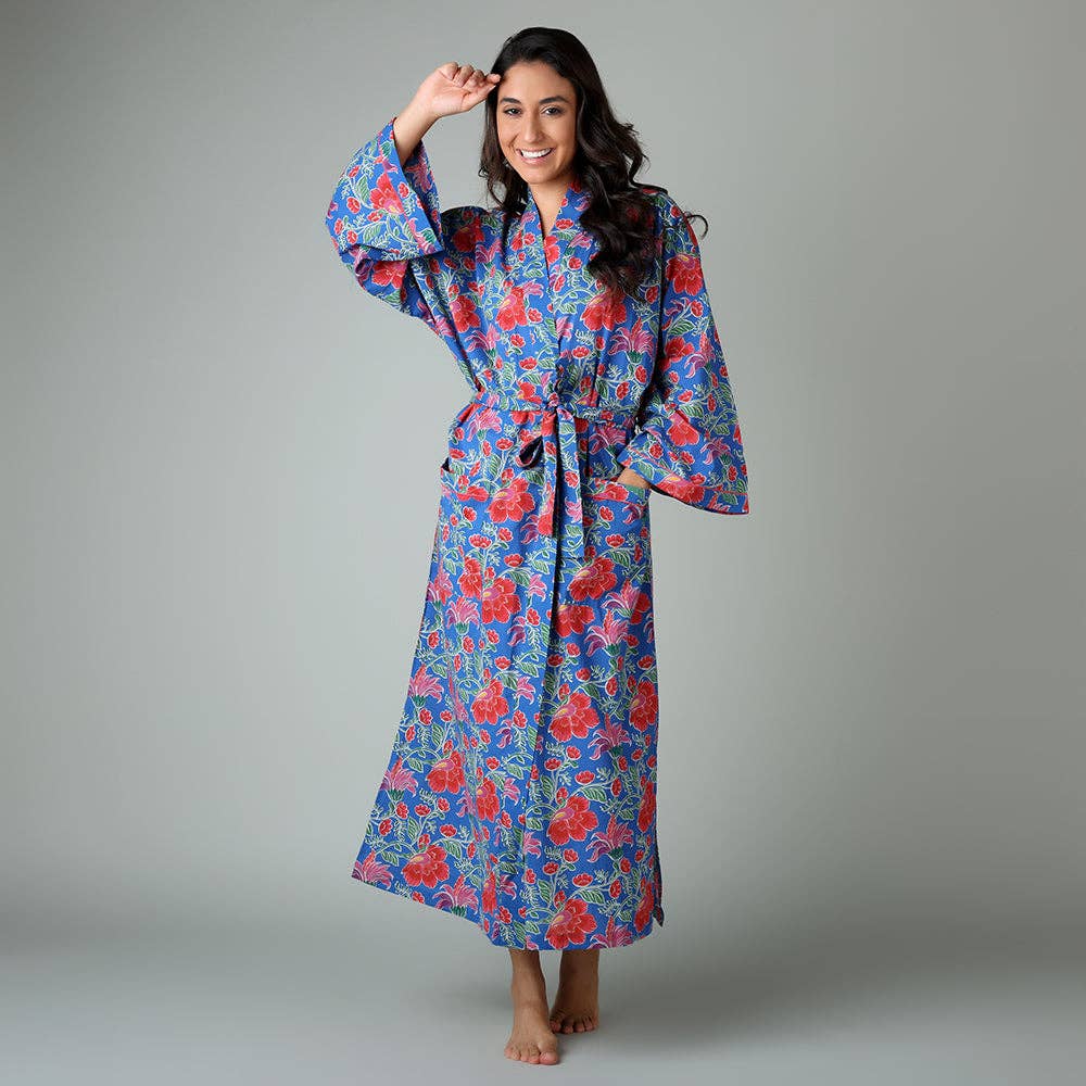 Clarence Indigo Robe:M