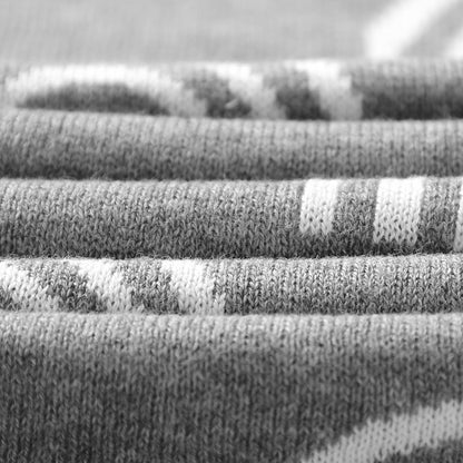 Receiving Baby Blanket - Rainbow: Grey