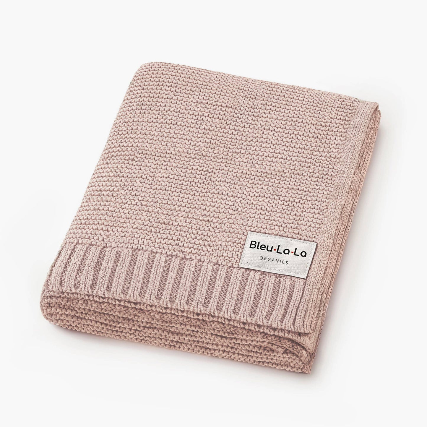 100% Organic Luxury Cotton Swaddle Receiving Baby Blanket: Colbalt