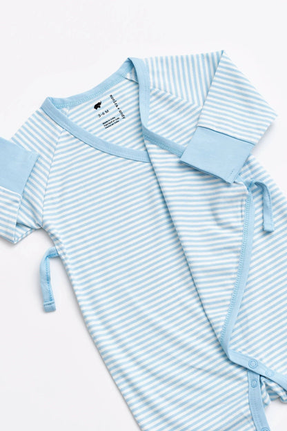 Kimono Blue French Stripe / 6-9m