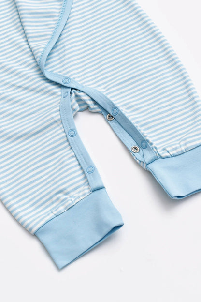 Kimono Blue French Stripe / 6-9m