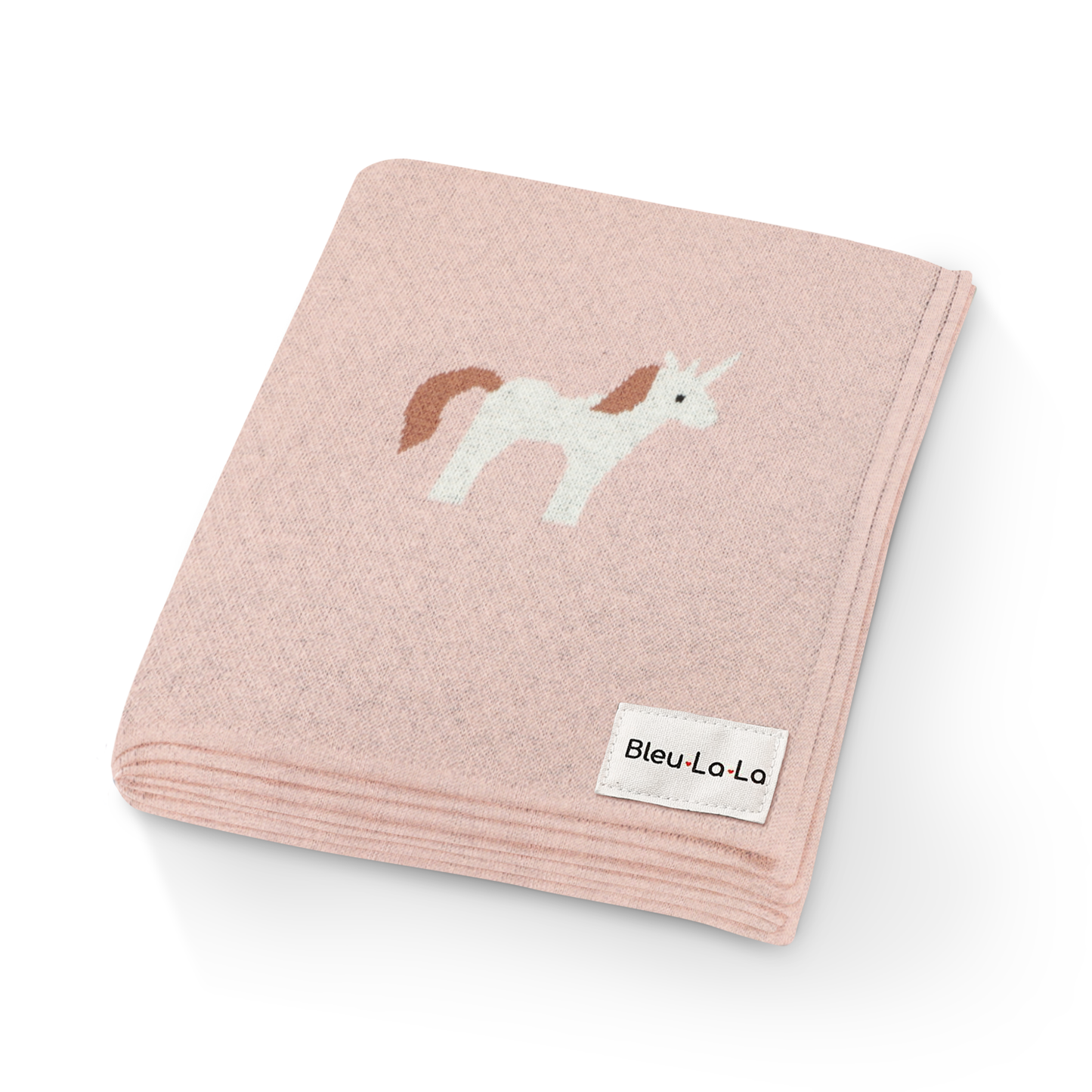 100% Luxury Cotton Swaddle Receiving Baby Blanket - Unicorn: Sage