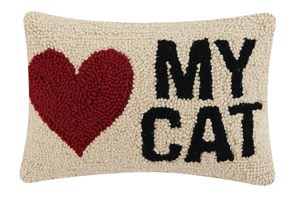 My Heart Cat Hook Pillow