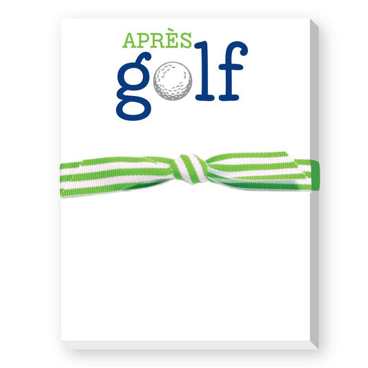 APRES GOLF MINI NOTEPAD