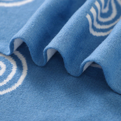 Receiving Baby Blanket - Rainbow: Grey