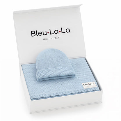 Blanket + Hat Boxed Gift Set: Blush Pink