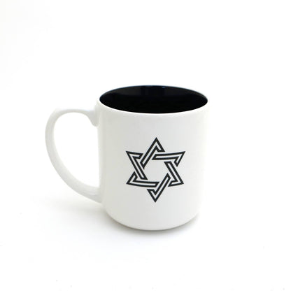 MUG Wake Kvetch Nosh Funny Jewish, Judaica by Lorrie Veasey