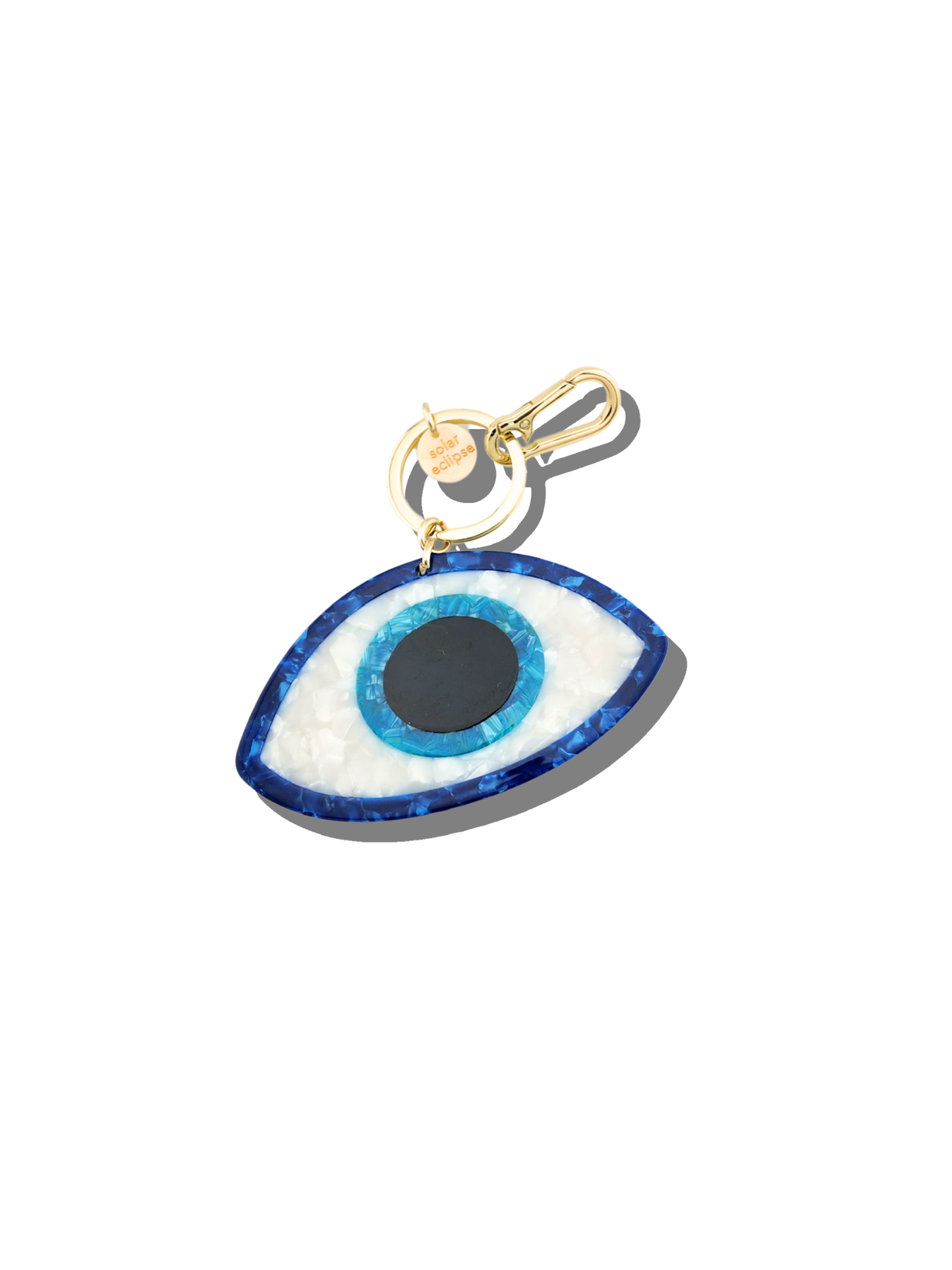 Hand-painted Evil Eye Bag Charm & Keychain