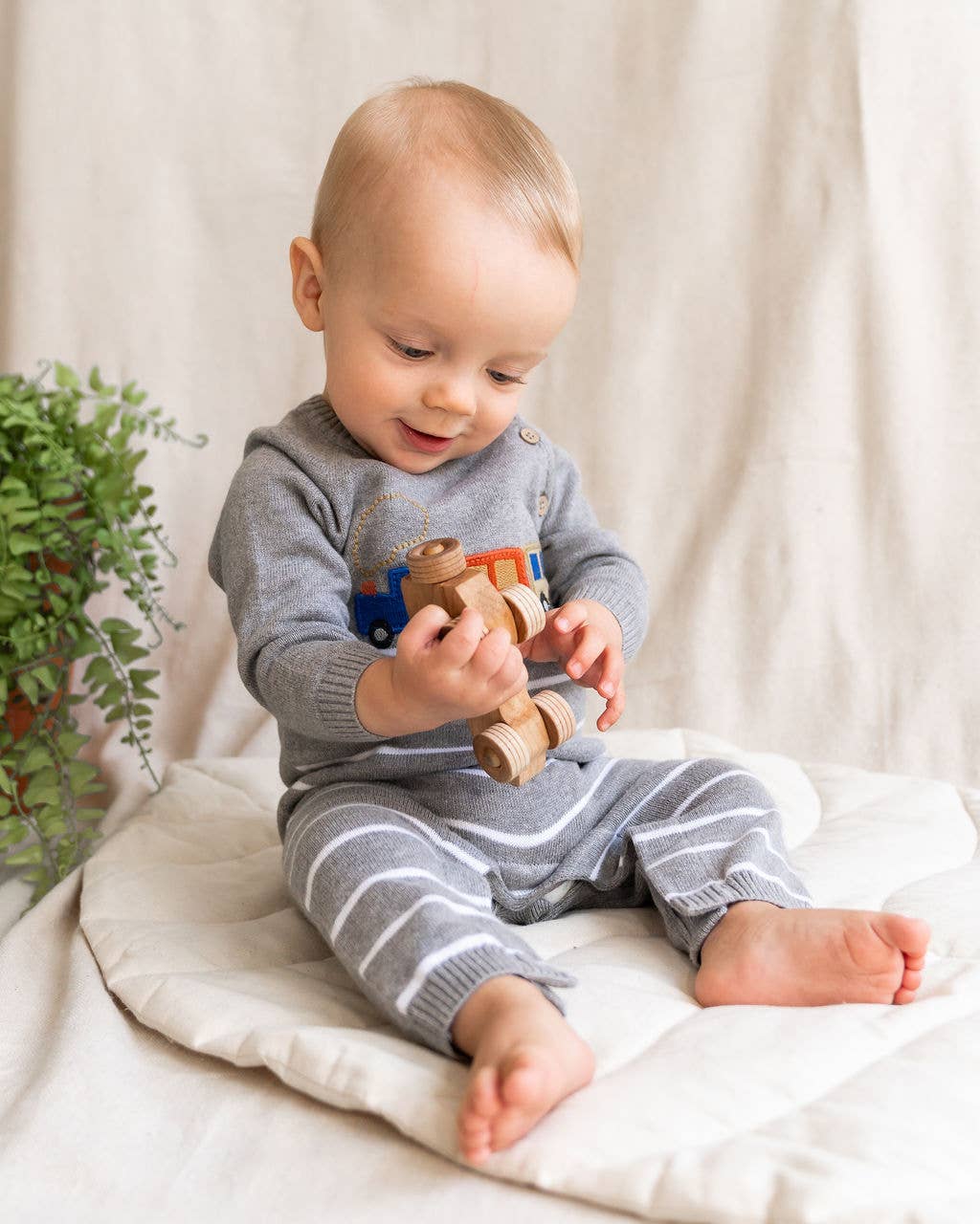 Train Jumpsuit 6-12M
