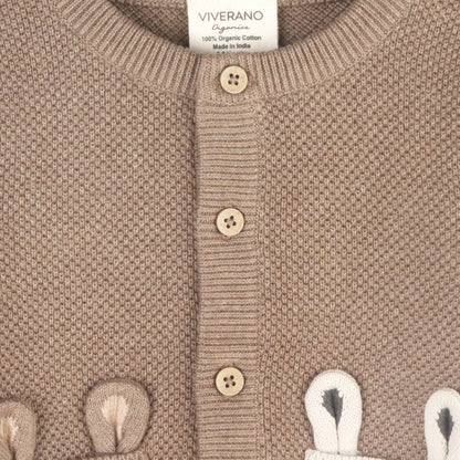 Animal Pocket Cardigan 12-18M