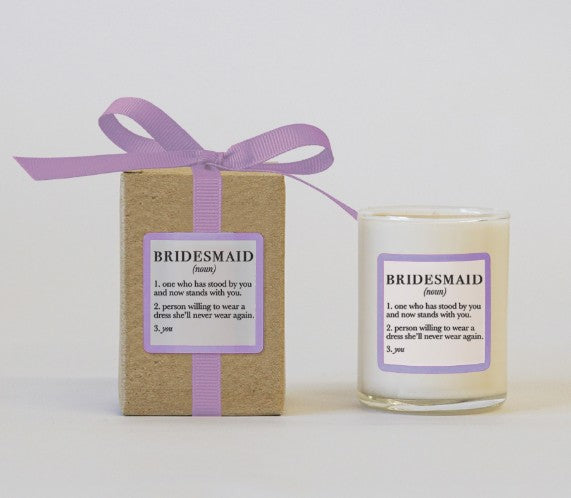 Ella B bridesmaid 3 oz votive