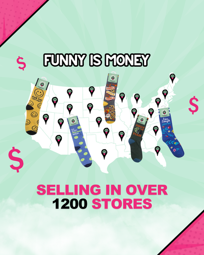 Live, Laugh, Fuck Off Socks | Funny | Funatic