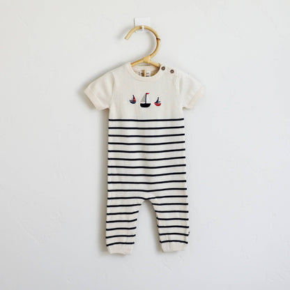 Sailboat Jumpsuit 3-6M