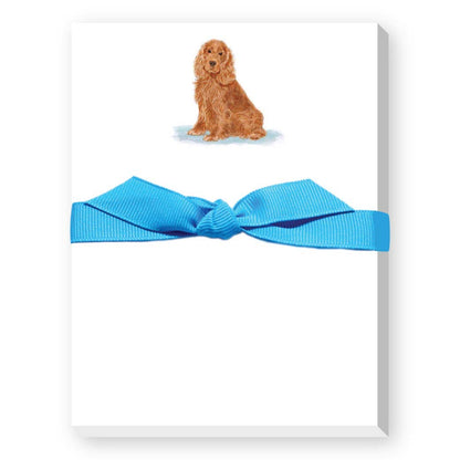 Dog Mini Notepad- GOLDENDOODLE(B)