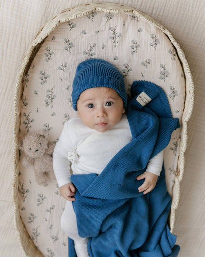 Blanket + Hat Boxed Gift Set: Blush Pink