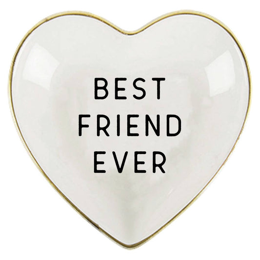 Ceramic Trinket Dish | Best Friend Ever