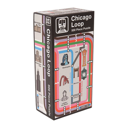 Chicago Loop 500 Piece Puzzle