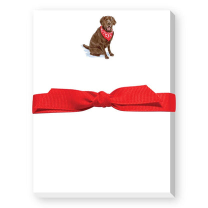 Dog Mini Notepad- CHOCOLATE LAB