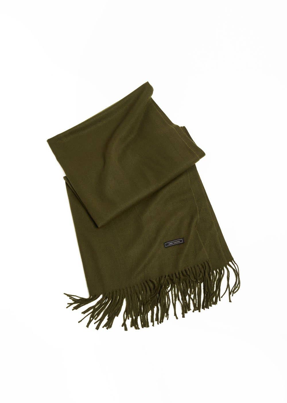 Cashmere All-in-one scarf  Brown