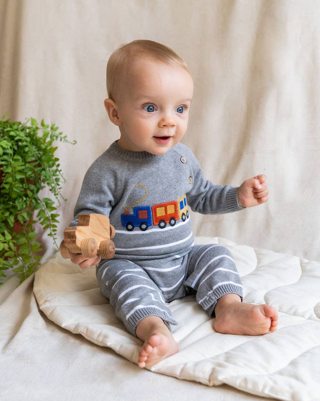 Train Jumpsuit 6-12M