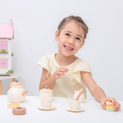 New Classic Toys Wooden tea set