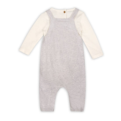 Puppy Dog Overall Grey 3-6M