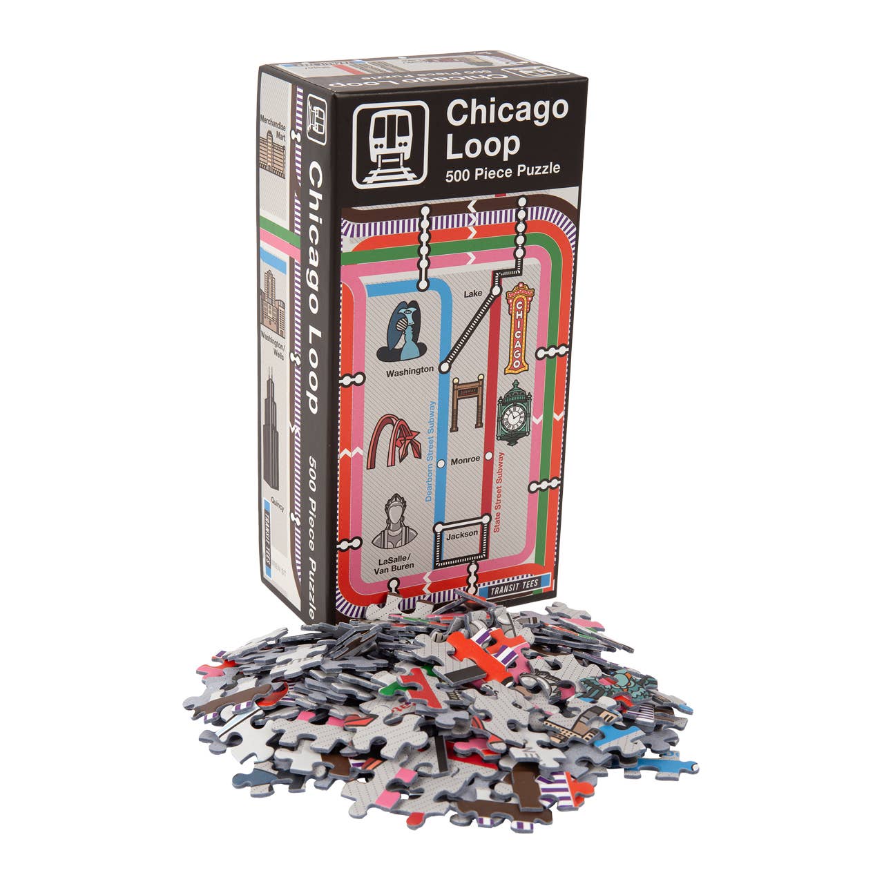 Chicago Loop 500 Piece Puzzle