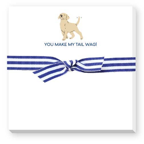 YOU MAKE MY TAIL WAG DOODLE NOTEPAD