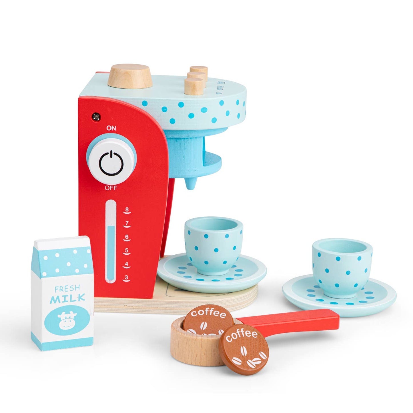 Coffee machine - red Toy Set