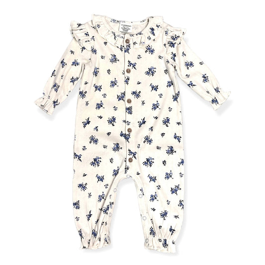 Floral Jumpsuit 0-3M