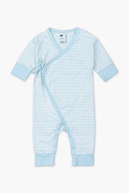 Kimono Blue French Stripe / 6-9m