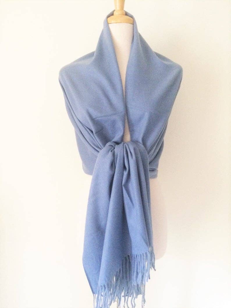 Cashmere All-in-one scarf  Brown