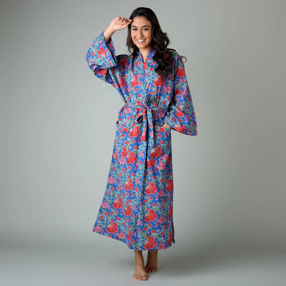 Clarence Indigo Robe:M